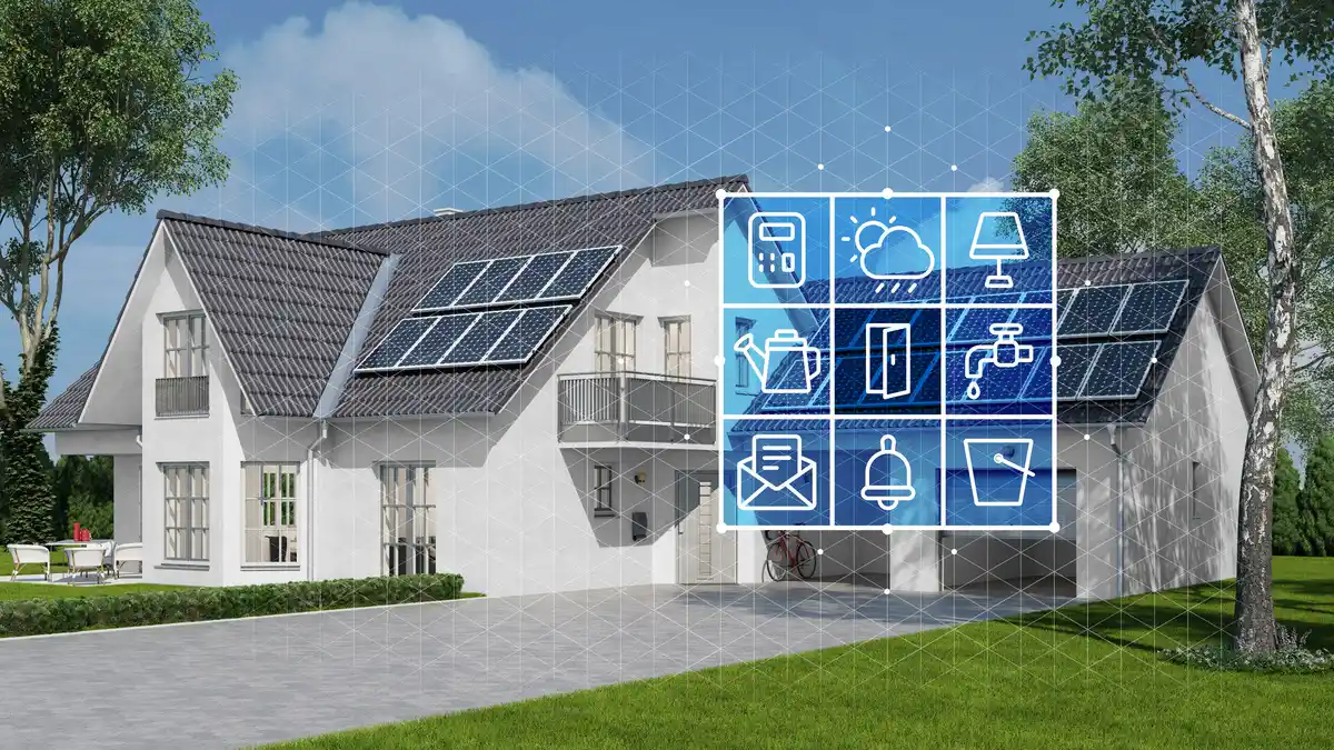 Smart home solar energy