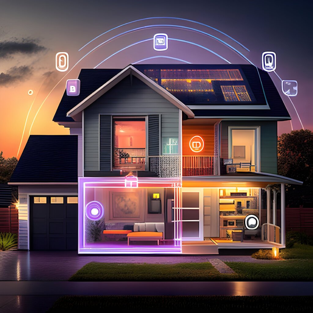 Smart home from outside
